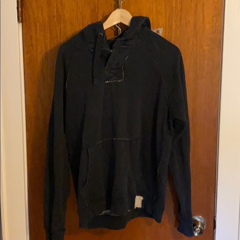 Men’s black hoodie